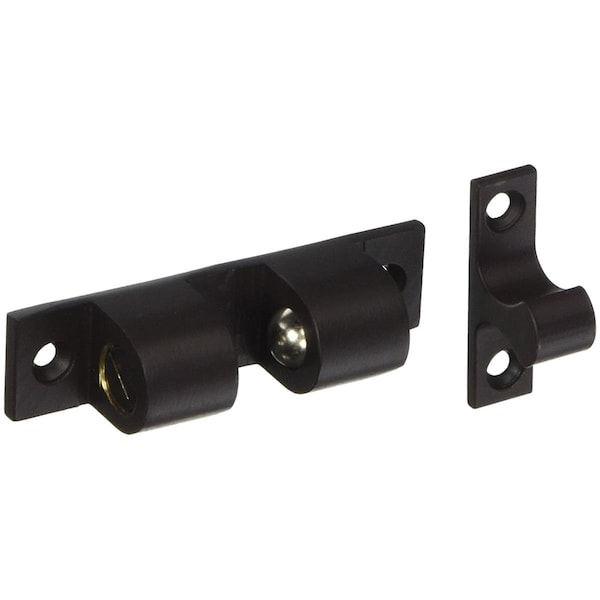 Patioplus 3 x 0.75 in. Ball Tension Catch Solid Brass - Oil Rubbed Bronze PA3232812 - main